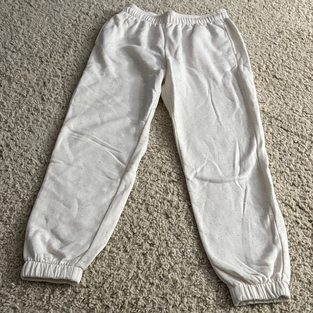 DSG Junior Cream Sweatpants -Small